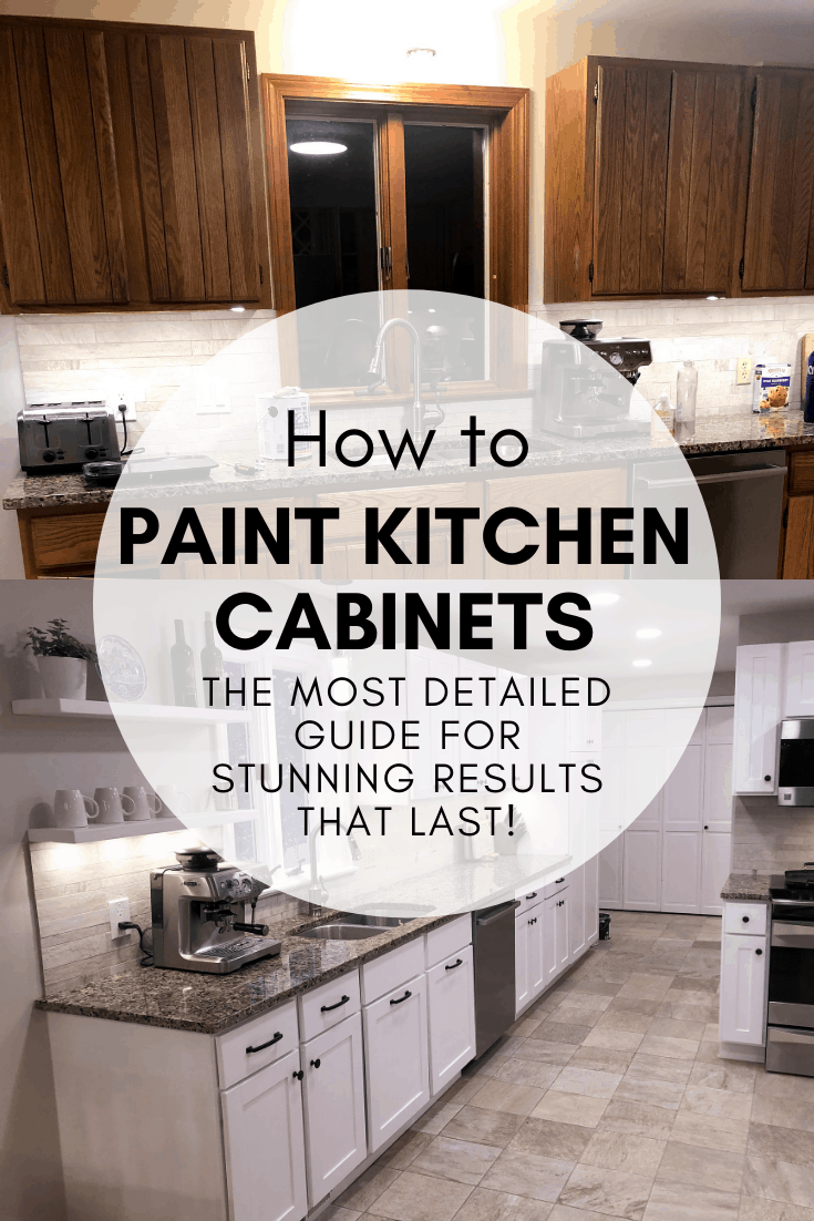 How to Paint Kitchen Cabinets so they Look Amazing and Last! - Weekend ...